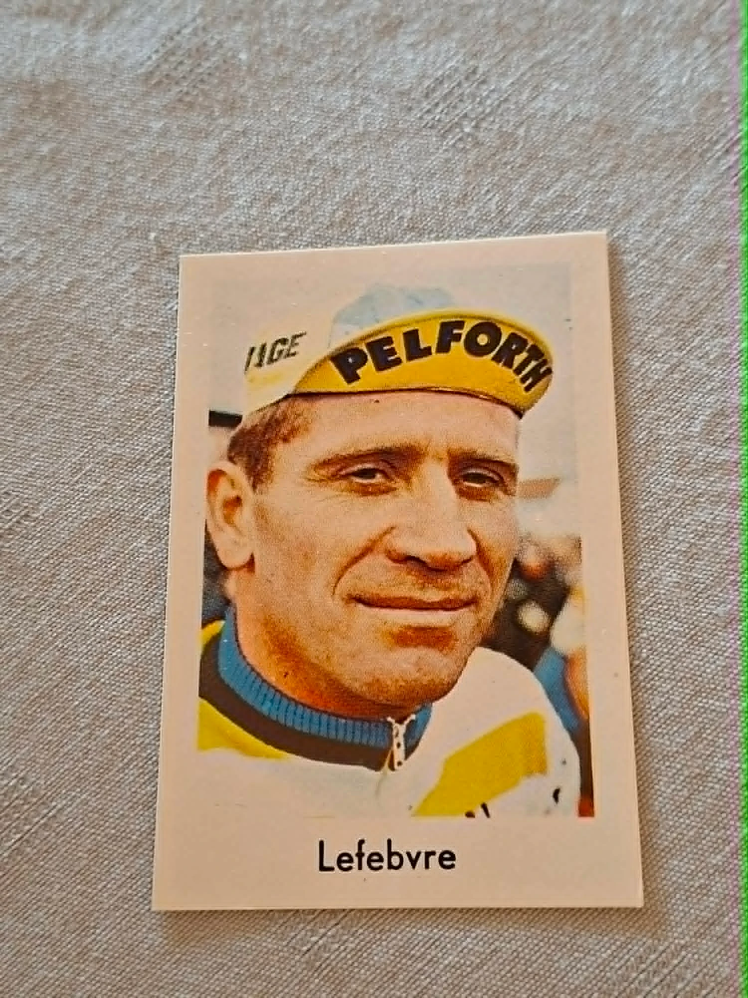 Prentje/Chromo : Jean-Claude Lefebvre / Pelforth-Sauvage